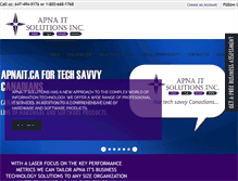 Tablet Screenshot of apnait.ca